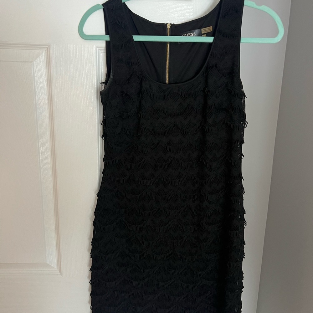 GUESS Black Sleeveless Dress